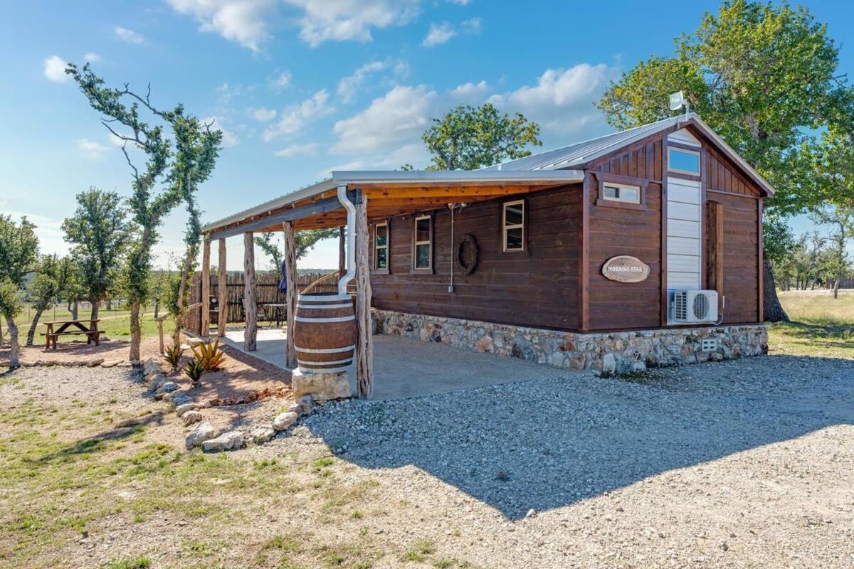 Rockin' R - Morning Star Cabin Fredericksburg Esterno foto