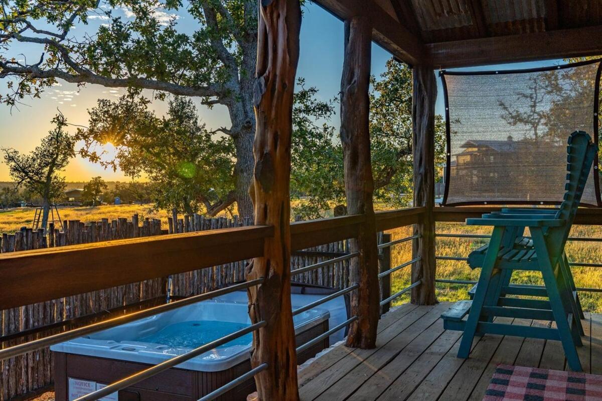 Rockin' R - Morning Star Cabin Fredericksburg Esterno foto