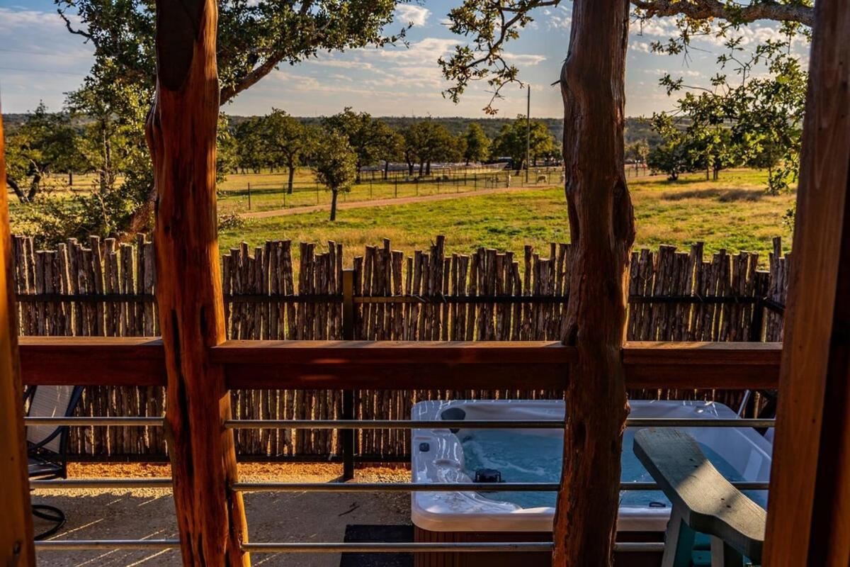 Rockin' R - Morning Star Cabin Fredericksburg Esterno foto