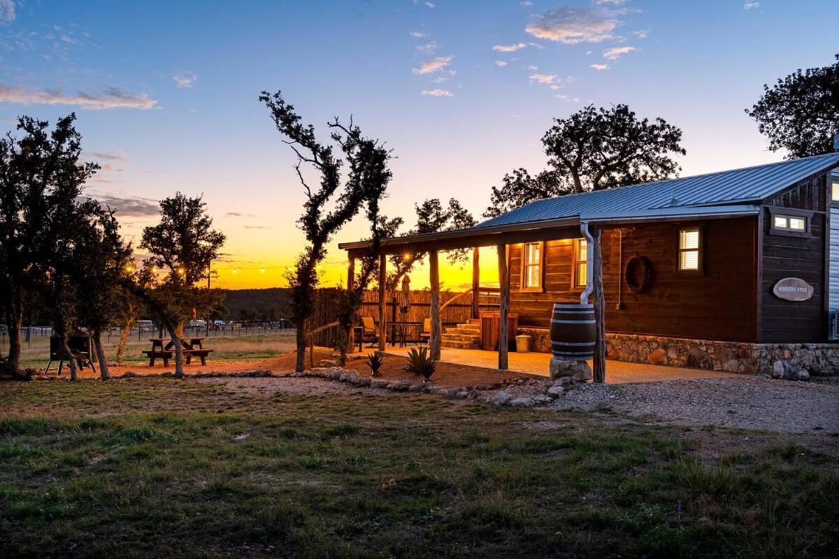 Rockin' R - Morning Star Cabin Fredericksburg Esterno foto